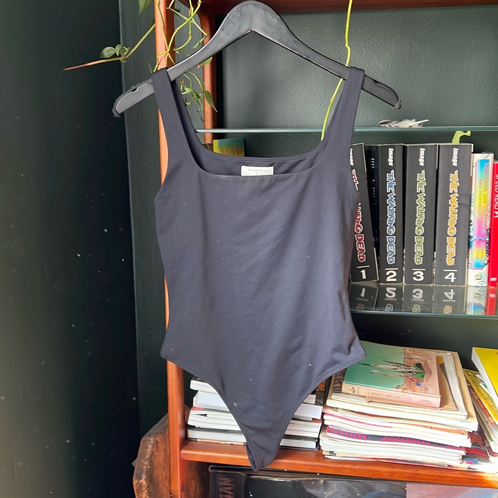 Aritzia Black Bodysuit